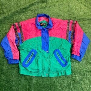Vintage 90’s Andy Johns Groovy Funky Windbreaker